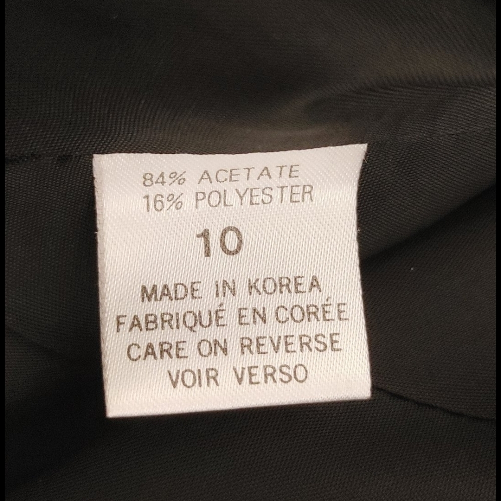 Tahari Black Long Gown 10 - Picture 14 of 15